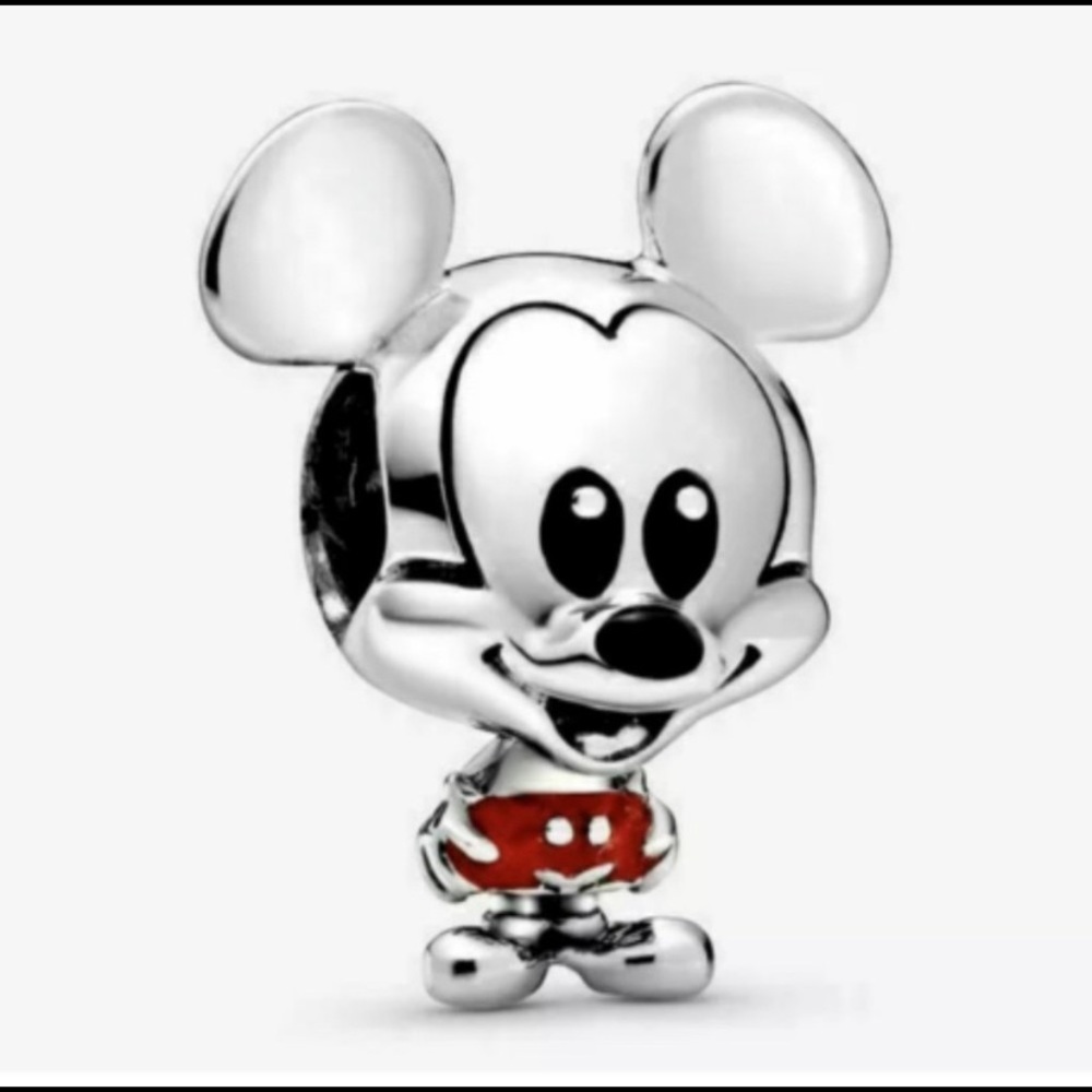 MICKEY MOUSE Charm Sterling Silver 925